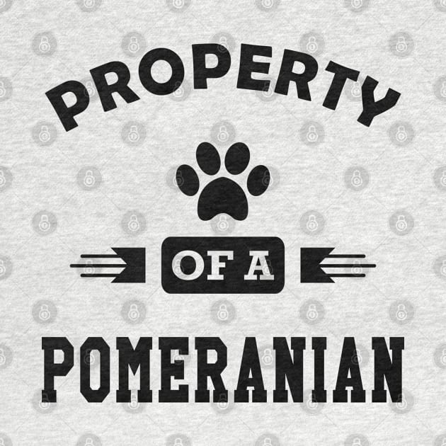 Pomeranian Dog - Property of a pomeranian by KC Happy Shop